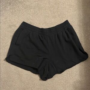 Aerie Black Lounge Shorts